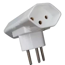 Abzweigstecker vertikal