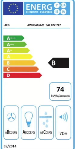 AEG Design-Wandhaube