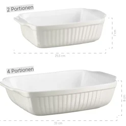 Auflaufform 2er Set
