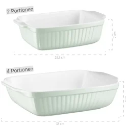 Auflaufform 2er Set