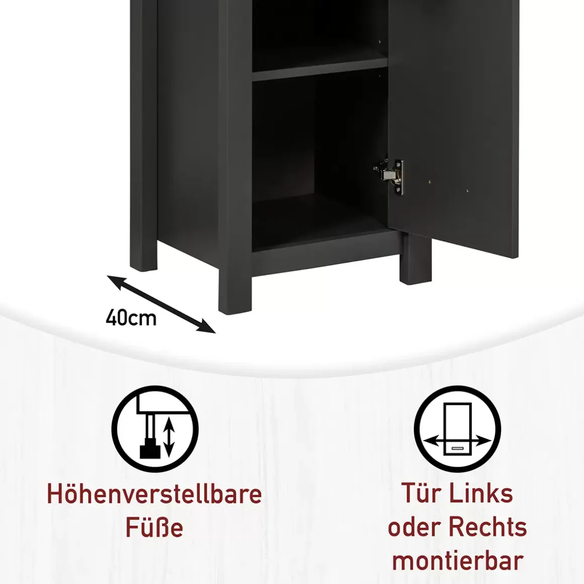 Badezimmer-Hochschrank
