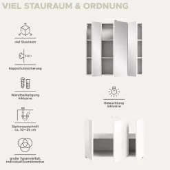 Badkombi.inkl. Beleuchtung