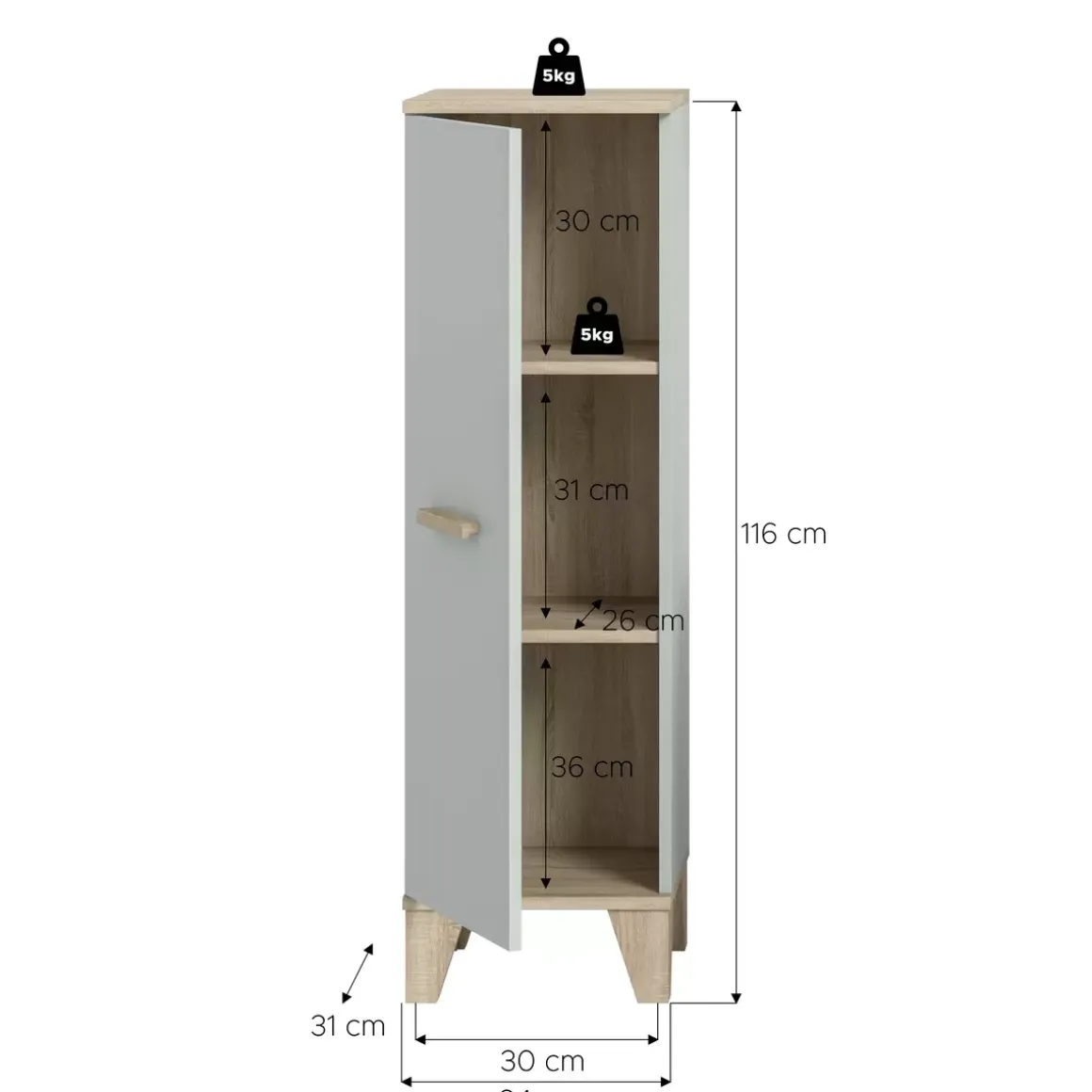 Badmidischrank