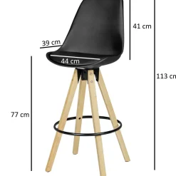 Barhocker 2er-Set