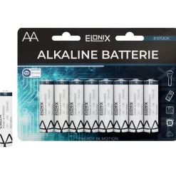 Batterie 8er Pack AA
