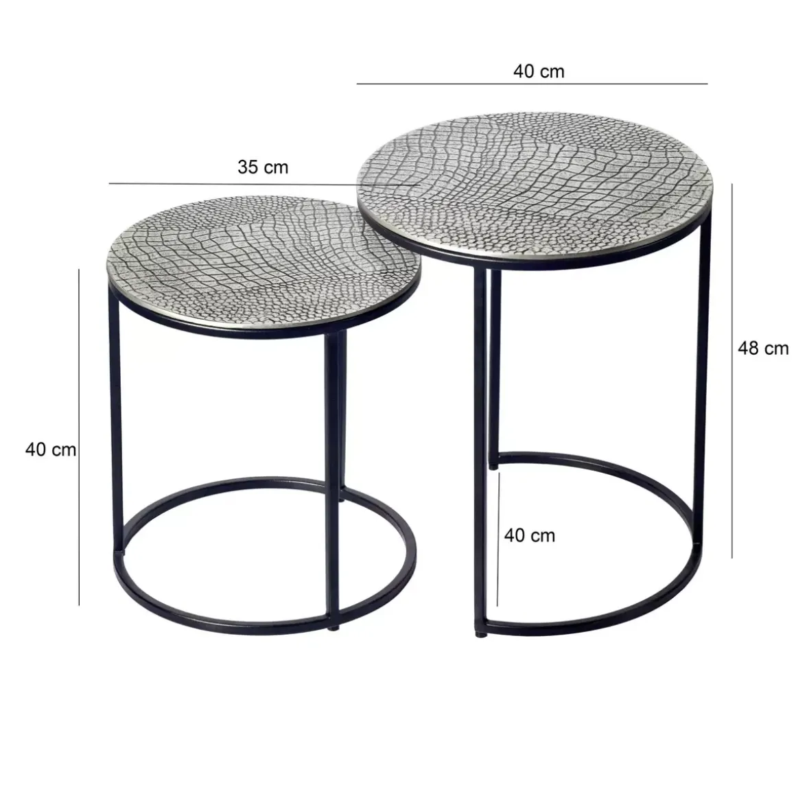 Beistelltisch 2-er Set