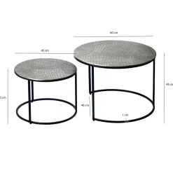 Beistelltisch 2-er Set