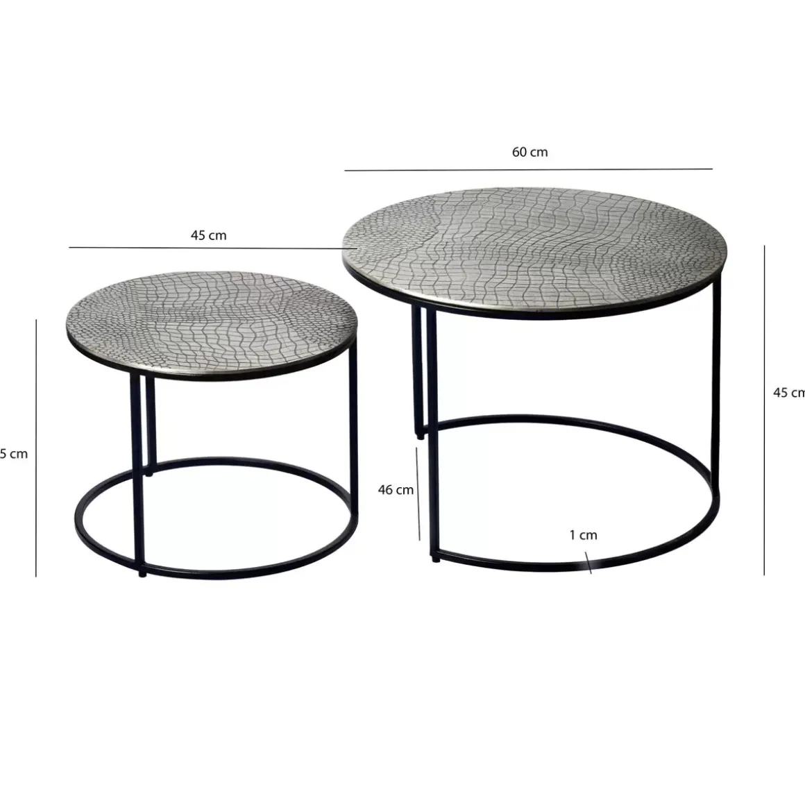 Beistelltisch 2-er Set