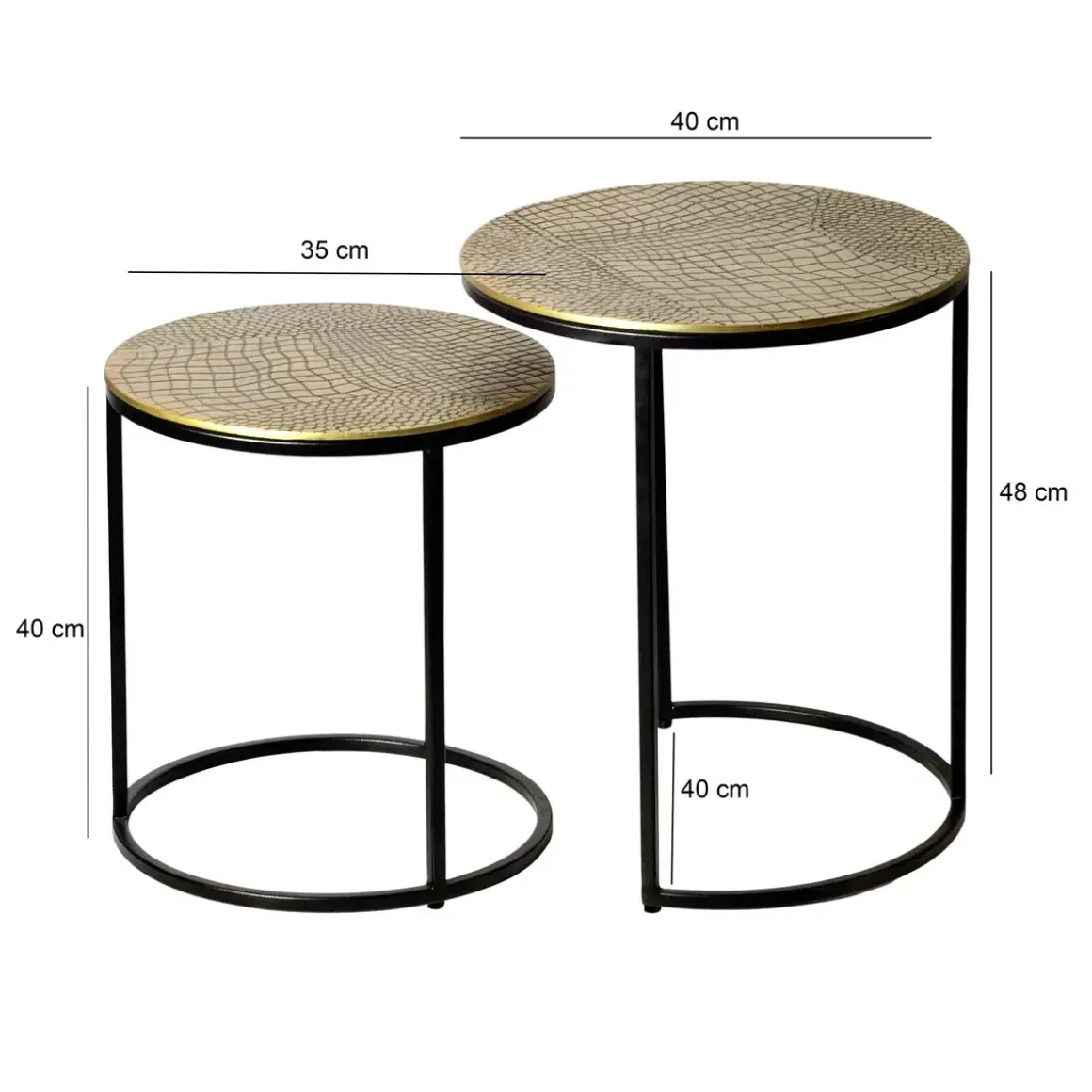 Beistelltisch 2-er Set