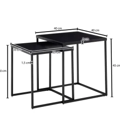 Beistelltisch 2er-Set