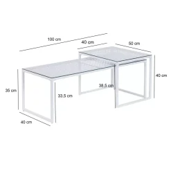 Beistelltisch 2er-Set