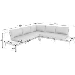 Beldano Loungegarnitur