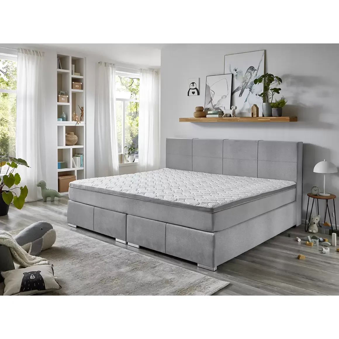 Boxspringbett/Familienbett