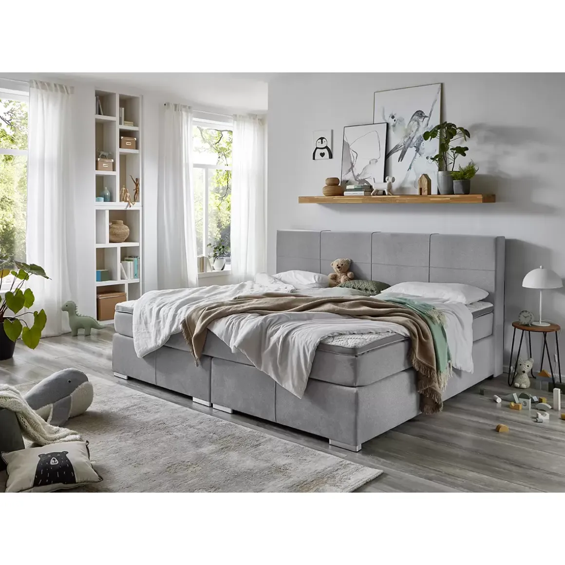 Boxspringbett/Familienbett