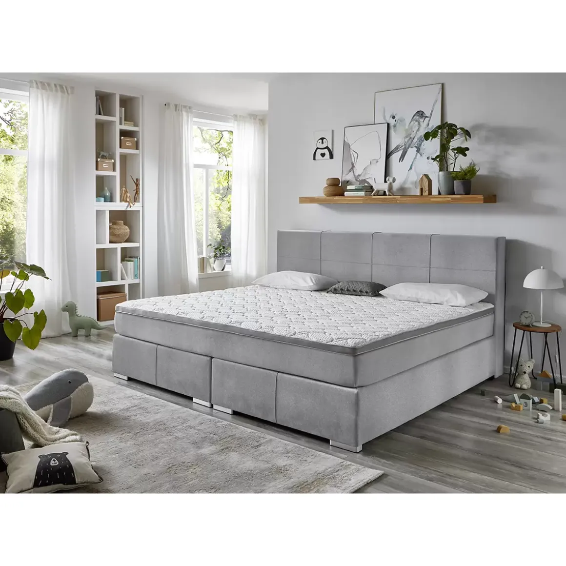 Boxspringbett/Familienbett
