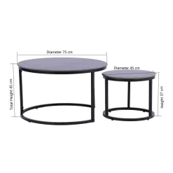 Couchtisch 2er-Set
