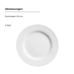 Dessertteller 6-tlg Arlona