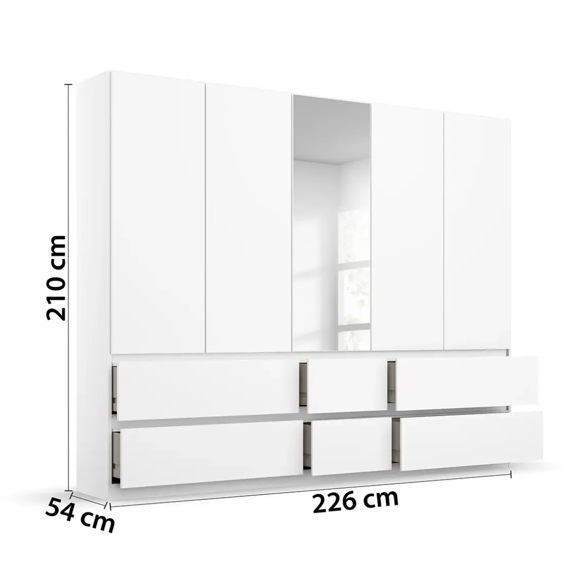 Drehtürenschrank