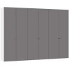 Drehtürenschrank 6-trg.