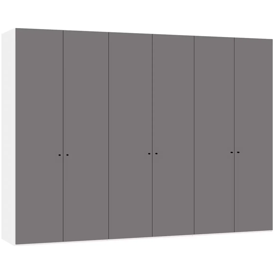Drehtürenschrank 6-trg.
