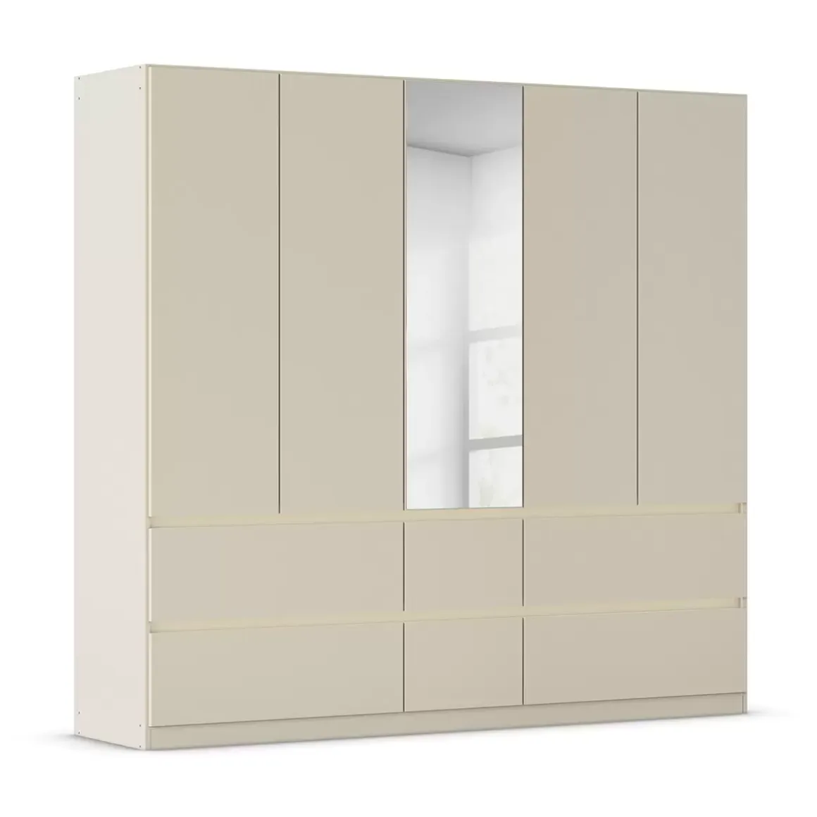 Drehtürenschrank 5trg.