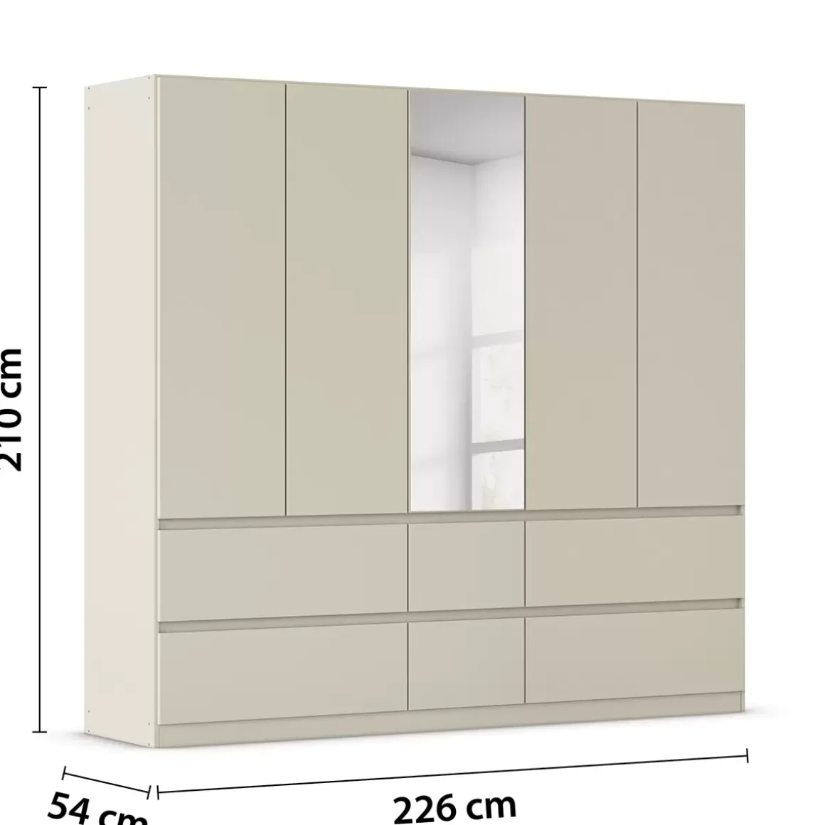 Drehtürenschrank 5trg