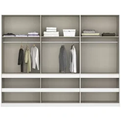 Drehtürenschrank 6-türig