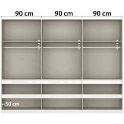 Drehtürenschrank 6-türig