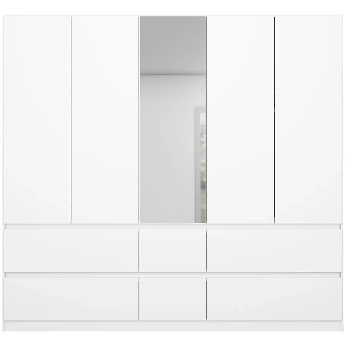 Drehtürenschrank 5-türig