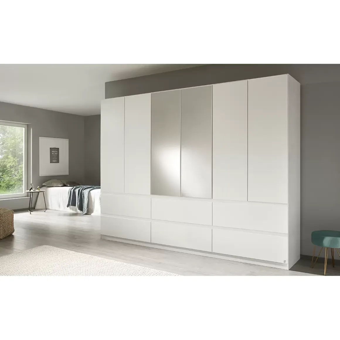 Drehtürenschrank 6-türig