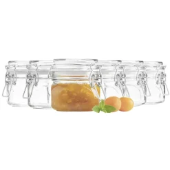 Einmachglas mit Deckel 6er Set