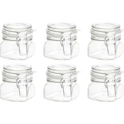 Einmachglas mit Deckel 6er Set