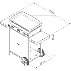 ENO Combo Gas-Plancha Initial