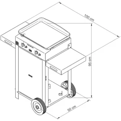 ENO Combo Gas-Plancha Initial