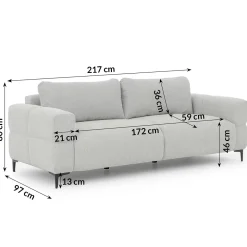 3er-Sofa
