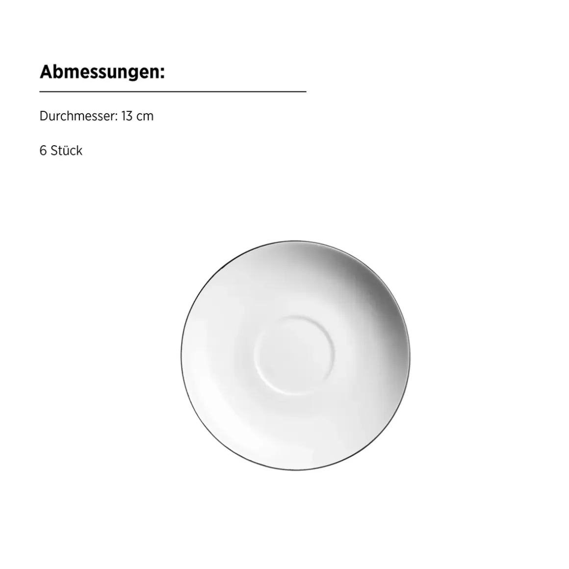 Espressotassen 6tlg. Felise