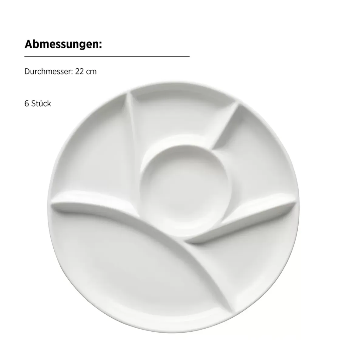 Foundueteller 6-teilig