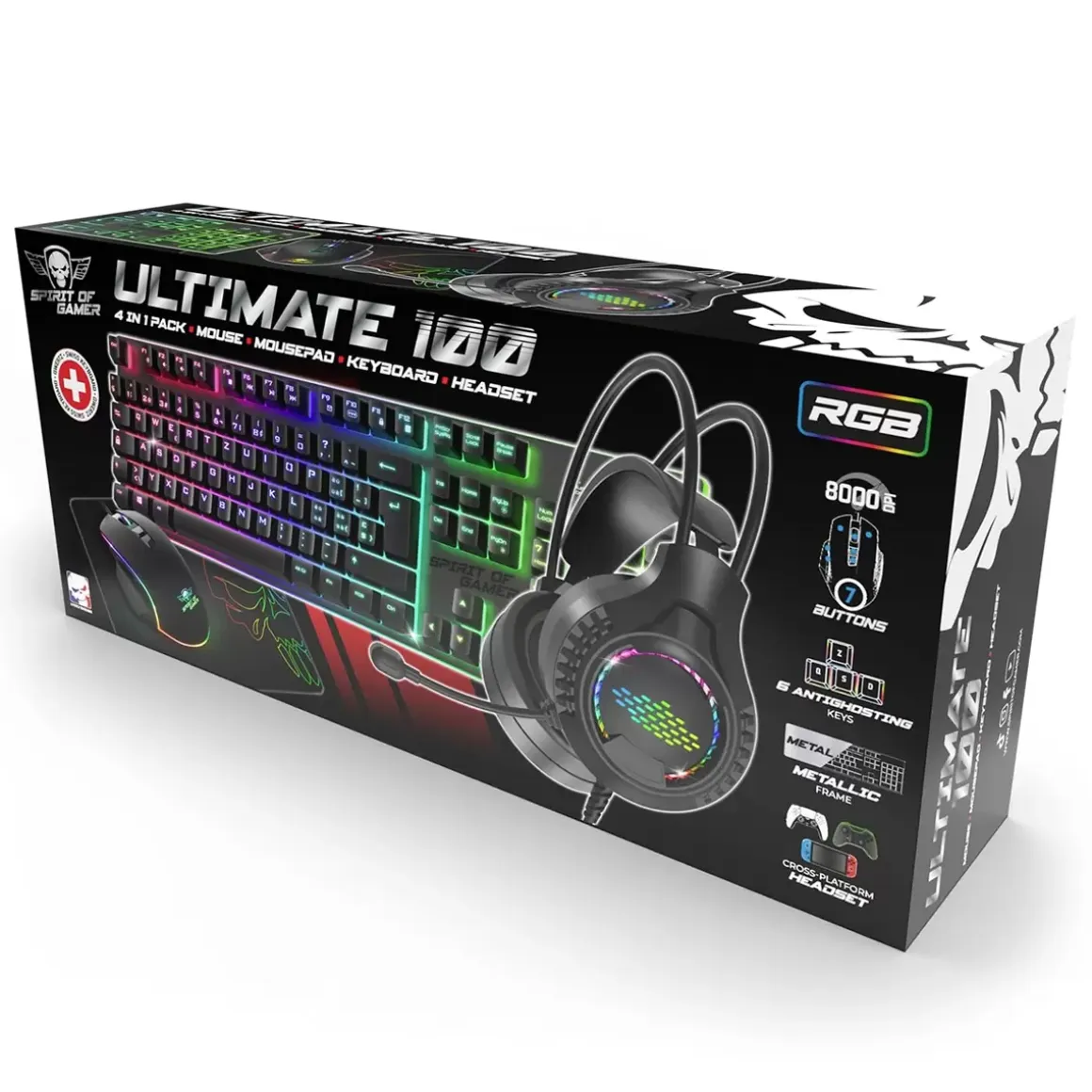 Gaming-Set 4-in-1