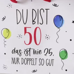 Geschenktüte '50'