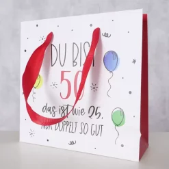 Geschenktüte '50'