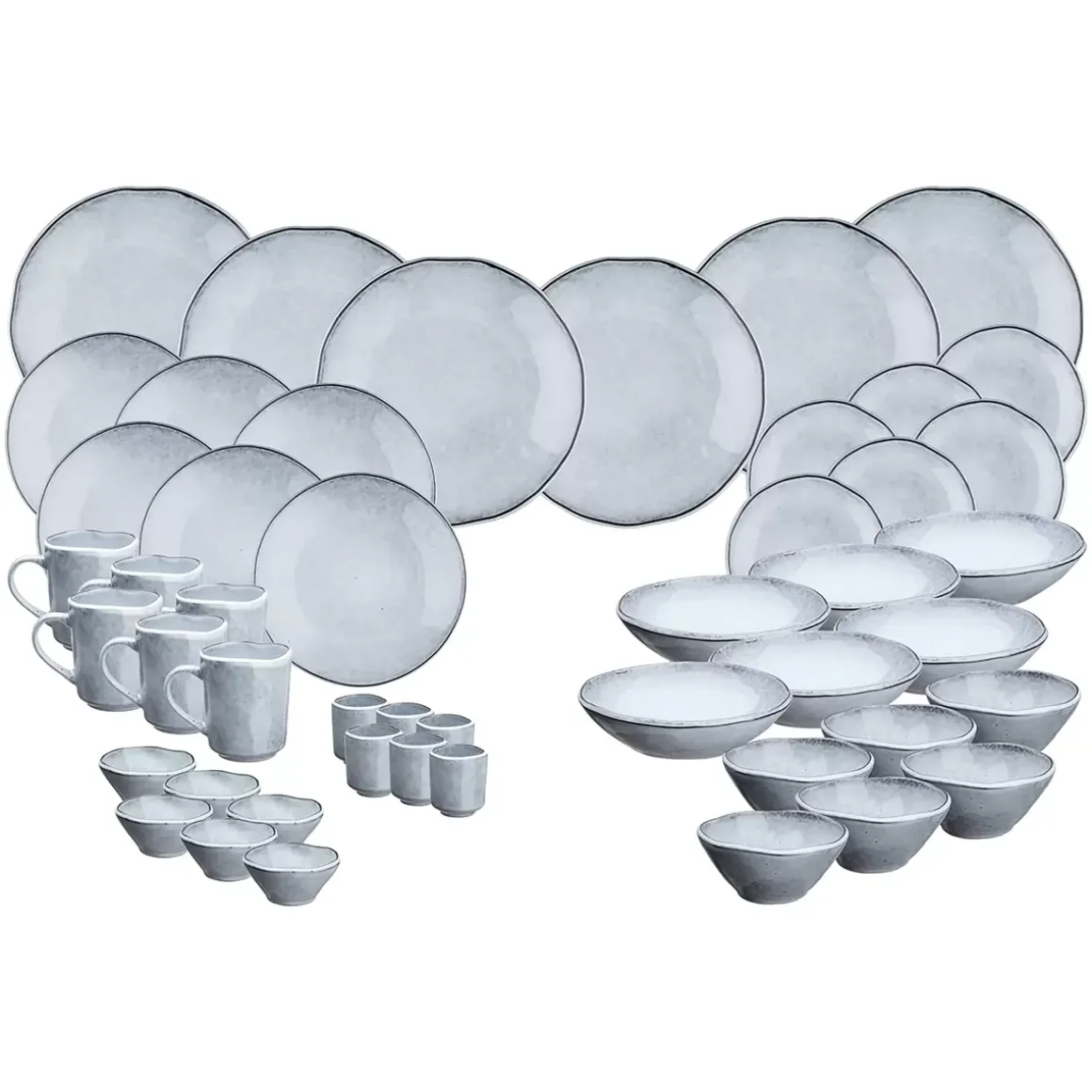 Geschirr-Set CLOUD