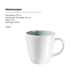 Geschirrset 16tlg. Elea