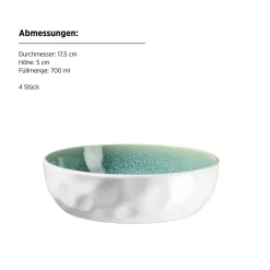 Geschirrset 16tlg. Elea