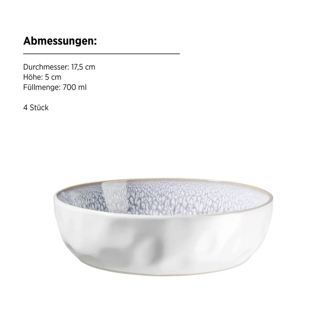 Geschirrset 16tlg. Elea