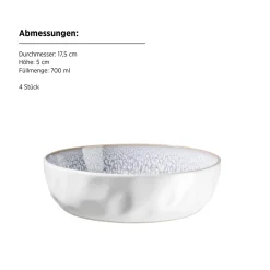 Geschirrset 16tlg. Elea