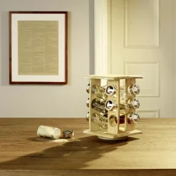 Gewürzregal aus Holz Gabriella