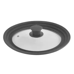 Glasdeckel mit Silikonrad