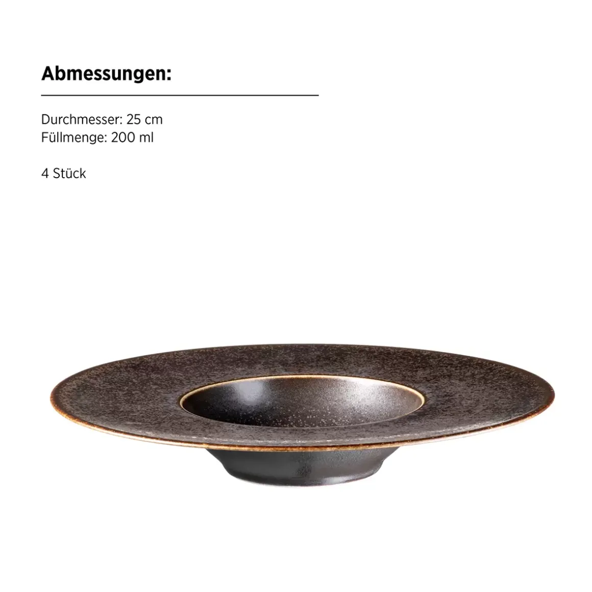 Gourmetteller 4tlg. Powerful