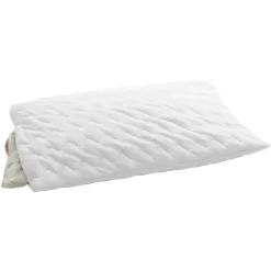Hirsekissen mit Frottee-Bezug