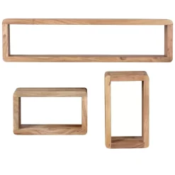 Hängeregal Cubes 3er Set